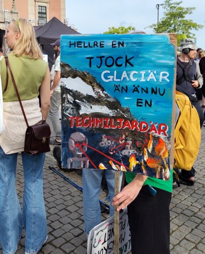 bättre glaciärer än techmiljardärer