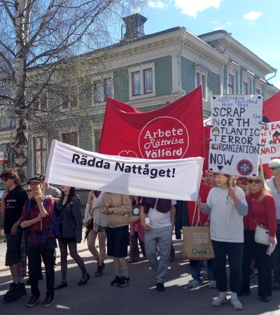 Första maj 2026, demotåg, (C) Lisa Hårding